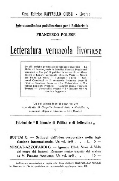 Il giornale di politica e di letteratura