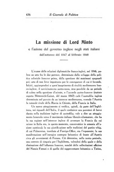 Il giornale di politica e di letteratura