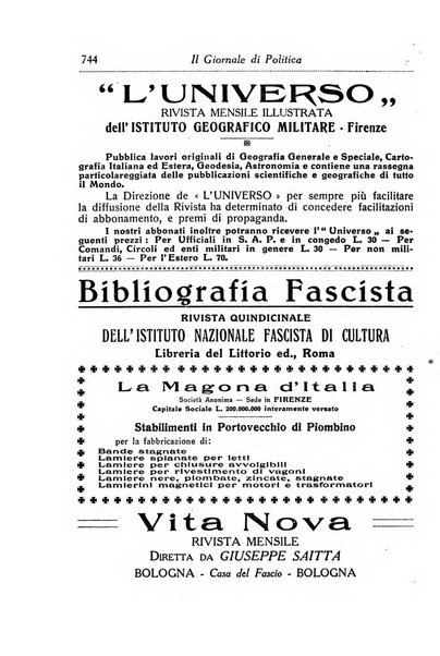 Il giornale di politica e di letteratura