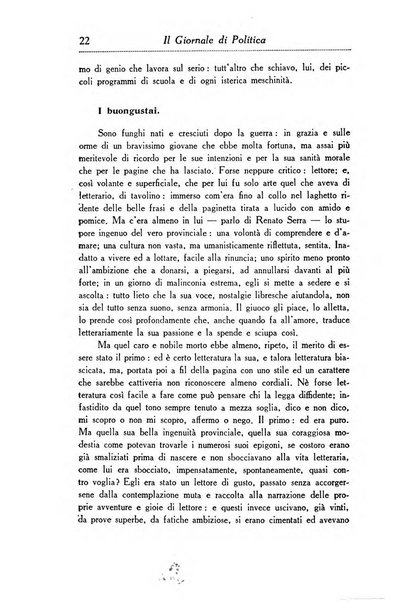 Il giornale di politica e di letteratura