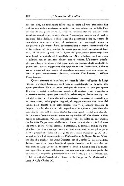 Il giornale di politica e di letteratura