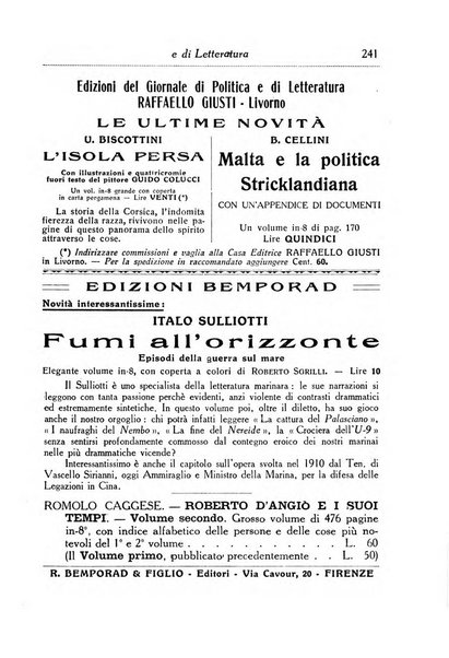 Il giornale di politica e di letteratura