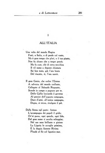 Il giornale di politica e di letteratura