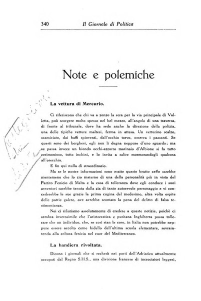 Il giornale di politica e di letteratura