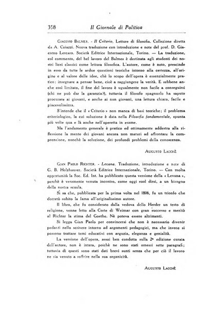 Il giornale di politica e di letteratura