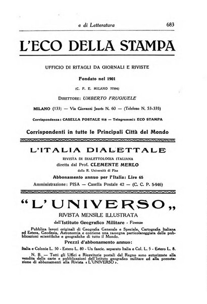 Il giornale di politica e di letteratura