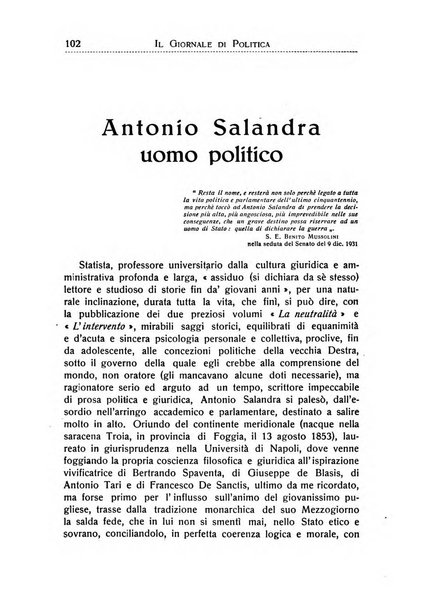 Il giornale di politica e di letteratura