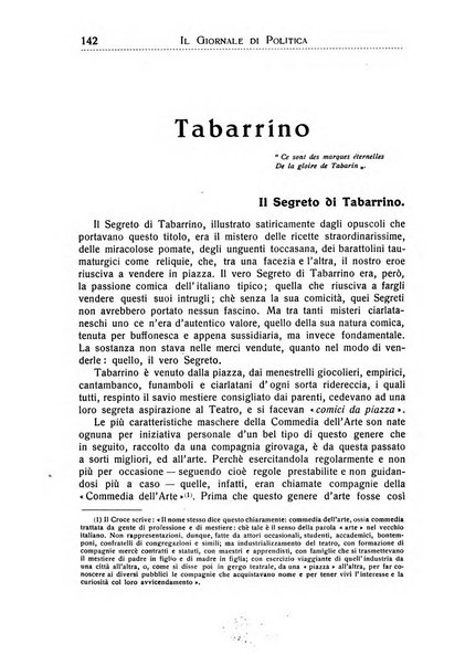 Il giornale di politica e di letteratura