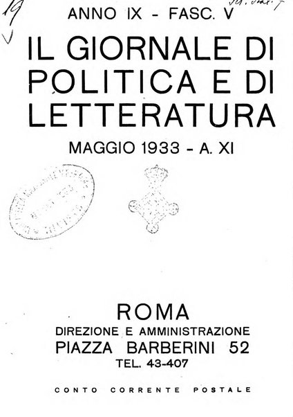 Il giornale di politica e di letteratura