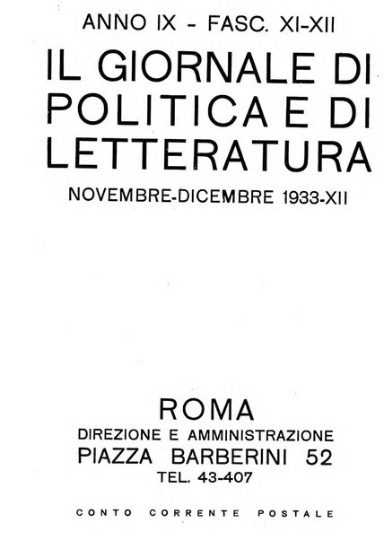 Il giornale di politica e di letteratura