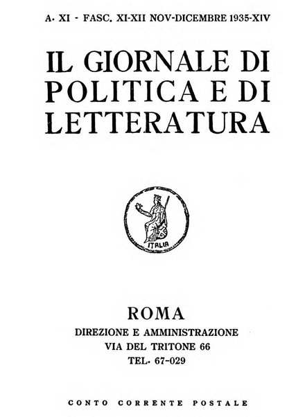 Il giornale di politica e di letteratura