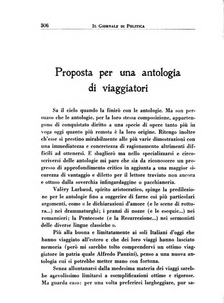 Il giornale di politica e di letteratura