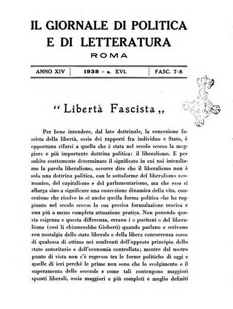 Il giornale di politica e di letteratura