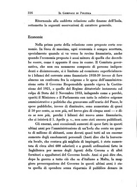 Il giornale di politica e di letteratura