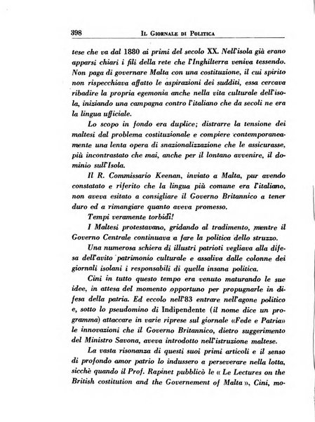 Il giornale di politica e di letteratura