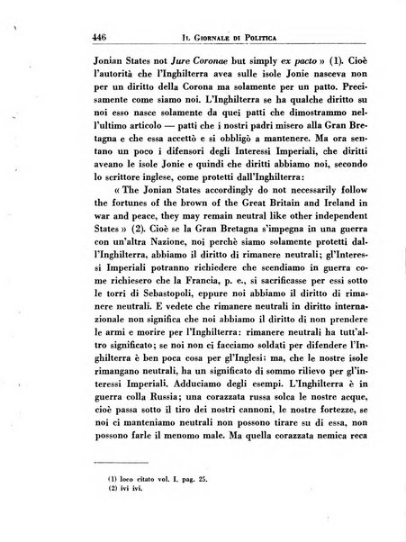 Il giornale di politica e di letteratura