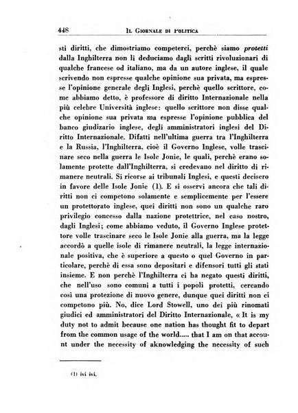 Il giornale di politica e di letteratura