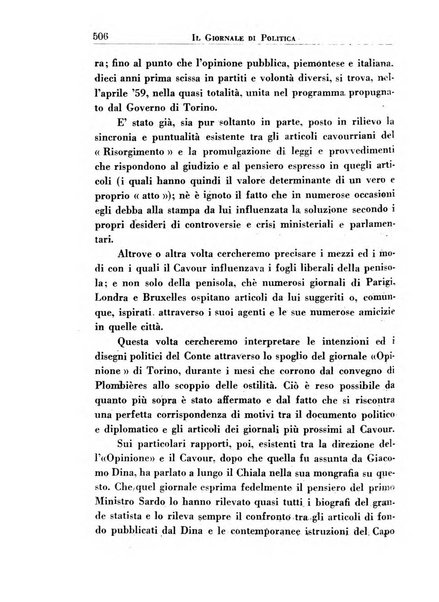 Il giornale di politica e di letteratura