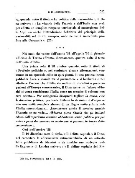 Il giornale di politica e di letteratura