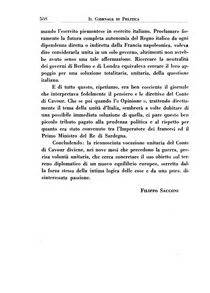 Il giornale di politica e di letteratura