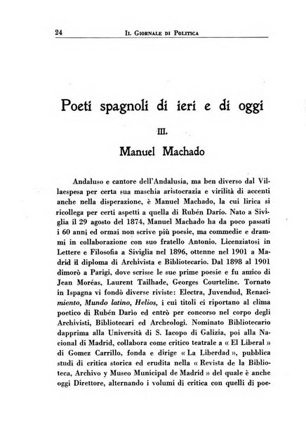 Il giornale di politica e di letteratura