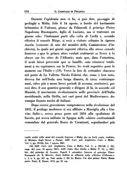 Il giornale di politica e di letteratura