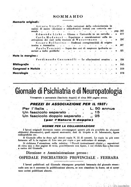 Giornale di psichiatria e di neuropatologia