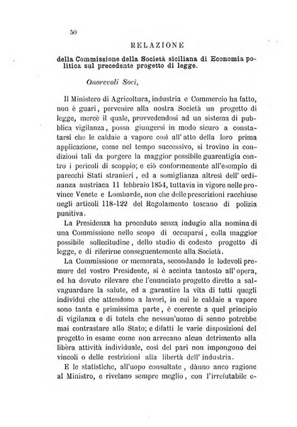 Giornale ed atti della Società siciliana di economia politica