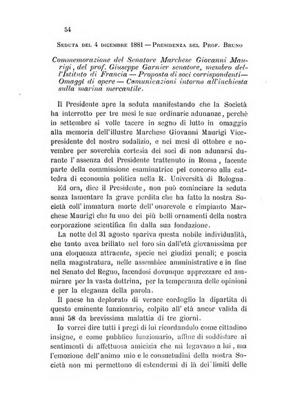 Giornale ed atti della Società siciliana di economia politica