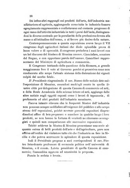 Giornale ed atti della Società siciliana di economia politica