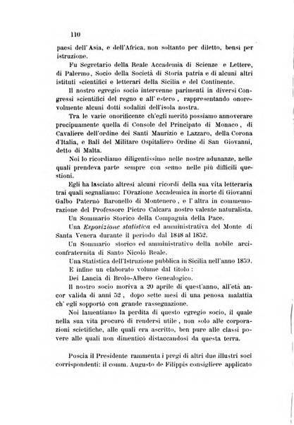 Giornale ed atti della Società siciliana di economia politica