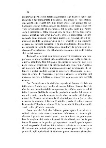 Giornale ed atti della Società siciliana di economia politica