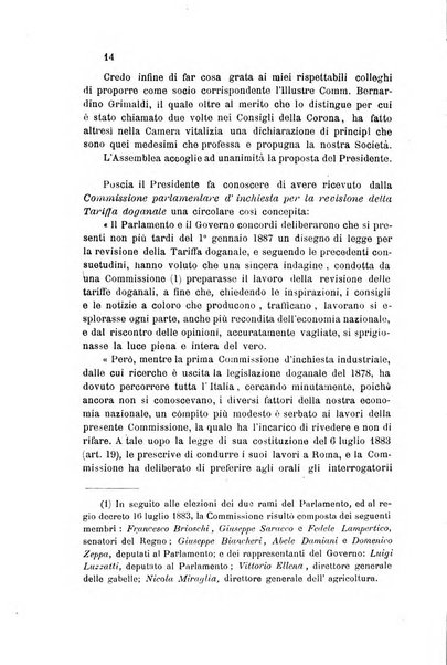 Giornale ed atti della Società siciliana di economia politica