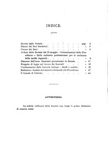 Giornale ed atti della Società siciliana di economia politica