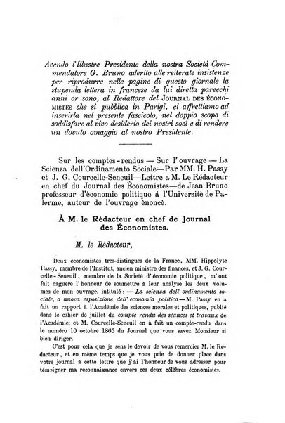 Giornale ed atti della Società siciliana di economia politica