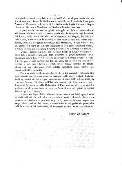 Giornale ed atti della Società siciliana di economia politica