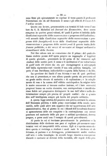 Giornale ed atti della Società siciliana di economia politica