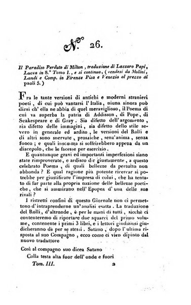 Giornale enciclopedico di Firenze