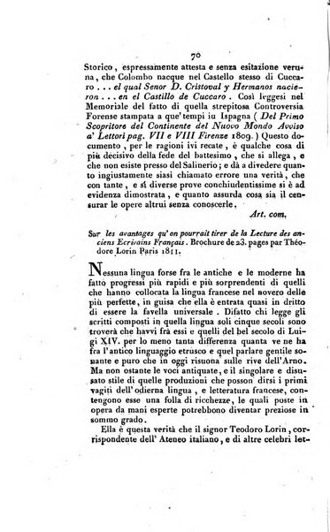 Giornale enciclopedico di Firenze