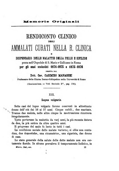 Giornale italiano delle malattie veneree e della pelle