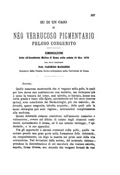 Giornale italiano delle malattie veneree e della pelle