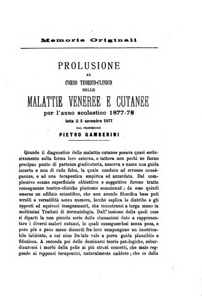 Giornale italiano delle malattie veneree e della pelle