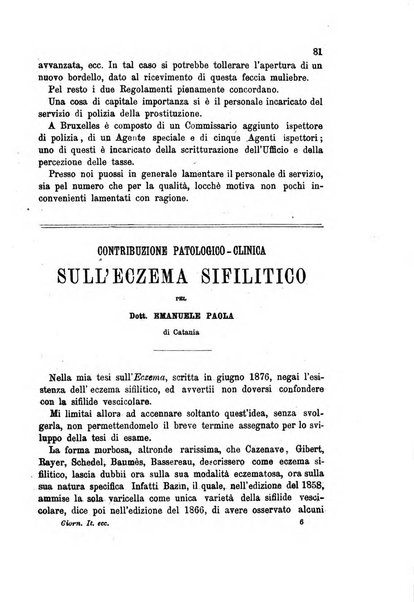 Giornale italiano delle malattie veneree e della pelle