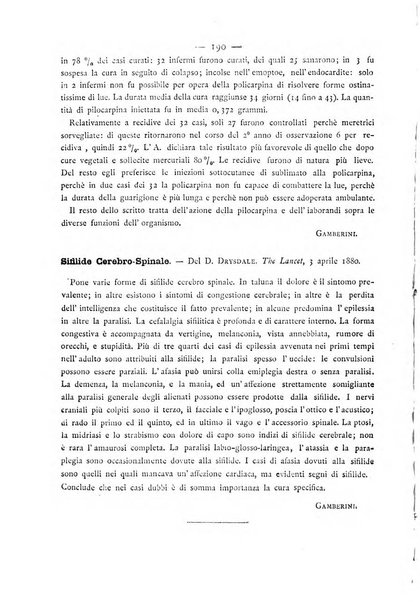 Giornale italiano delle malattie veneree e della pelle