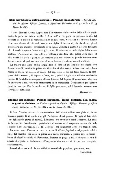 Giornale italiano delle malattie veneree e della pelle