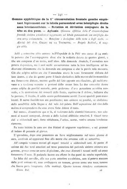 Giornale italiano delle malattie veneree e della pelle