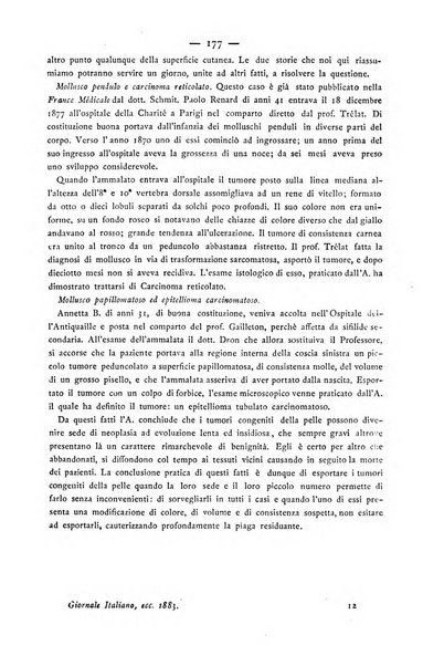 Giornale italiano delle malattie veneree e della pelle