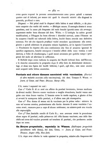 Giornale italiano delle malattie veneree e della pelle