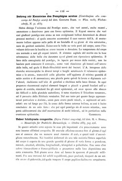 Giornale italiano delle malattie veneree e della pelle