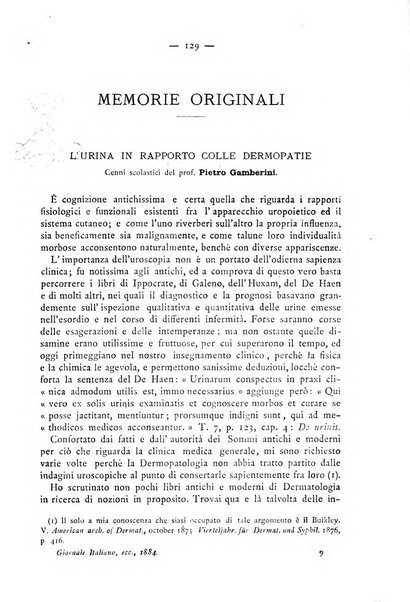 Giornale italiano delle malattie veneree e della pelle